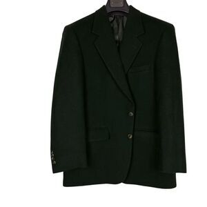 Joseph & Lyman Bloomingdales Camelhair Sports Coat Blazer 42R Dark Green